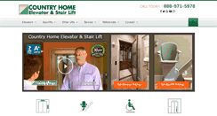 Desktop Screenshot of countryhomeelevator.com