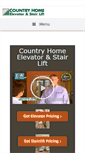 Mobile Screenshot of countryhomeelevator.com